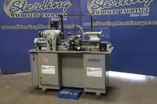 11"/9" x 18" Sharp #1118, precision engine lathe, 1-1/8" bore, 130-4000 RPM, inch/metric, KDK tool post
