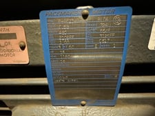 15 HP 1180 RPM Magnetek, Frame 324U, 460 Volts, Squirrel Cage, refurbished