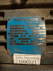 15 HP 1765 RPM Magnetek, Frame 284U, 460 Volts, Squirrel Cage, electrically OK