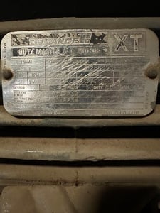 30 HP 1765 RPM Reliance, Fr. 236T, 460 Volts, Squirrel Cage, EOK