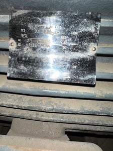 40 HP Frame 324TS, 230/460 Volts, Squirrel Cage, electrically OK