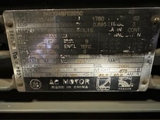 40 HP 1780 RPM General Electric, Frame 324TS, 230/406 Volts, Squirrel Cage, Refurb