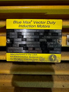 40 HP 1180 RPM Blue Max, Frame 364T, 460 Volts, Squirrel Cage, Refurb