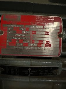 40 HP 1170 RPM Lincoln Electric, Fr. 286TC, 230/460 Volts, Squirrel Cage, Refurb
