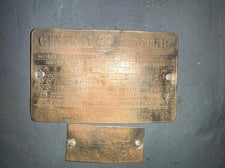 100 HP 3550 RPM GE, Fr. 445V, 440 Volts, Verticle Pump, Refurb