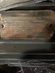 150 HP 1730 RPM Reliance, Fr. 445TS , 460 Volts, Squirrel Cage, Refurb