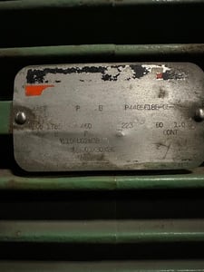 200 HP 1785 RPM Reliance, Fr. 445T, 460 Volts, Squirrel Cage, EOK