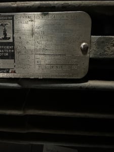 260 HP 1785 RPM Reliance, Fr. 447U, Squirrel Cage, EOK