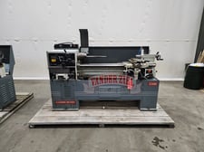 13" x 40" Clausing Metosa #C1340S, geared head lathe, 6.89" swing over cross slide, taper attachment, #17146