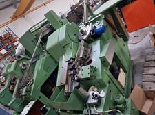 .236" x 2.95" Ingramatic #RP-1R, high speed flat die thread roller, 8.5 KW, chip separator