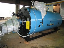 175 HP York-Shipley (XID), 150 psi, gas/#2 oil, steam, firetube boiler, UL/CSD1,2014