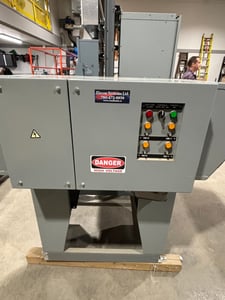 Elecon System #40STA240, 40 KW stationary load bank, 240 Volts, 1 phase, 170A w/transfer switch, 2021