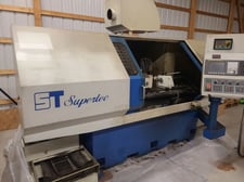 Supertec #G32A-35CNC, CNC Cylindrical Angle Grinder, 20" x 3" x 6" wheel diameter, Fanuc Oi-TD, 2012