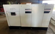 571 cfm, 125 psig, Ingersoll-Rand #SSR-EP125, rotary screw air compressor, 125 HP