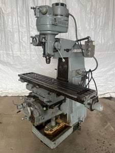 Cincinnati Cintiversal, vertical mill, 12" x51" table, 2 HP