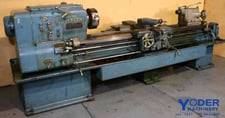 20" x 78" LeBlond, 20-1/2" swing o/bed, 13-1/2" swing OCS, 16-1010 RPM, #17676