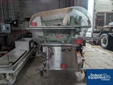 Mazzoni #TVA/A, biller log cutter, approx 4.5" centers, set up for 9" logs, 1984