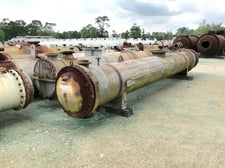 2356 sq.ft., 375 psi shell, Ward Tank Exchanger, 175 psi tube, 375°F shell, 375°F tube, 2003