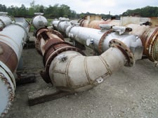1885 sq.ft., 250 psi shell, Atlas Exchanger, 15 psi tube, 401°F shell, 400°F tube, 1988