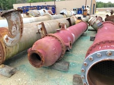 1142 sq.ft., 70 psi shell, Heat Transfer Systems, heat exchanger, 47FV psi tube, 140&deg;F shell, 400&deg;F tube