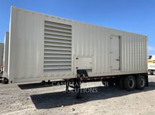 1000 KW Caterpillar #XQ1000, mobile diesel gneset, 1800 RPM, 480 Volts, 4838 hours, 2007
