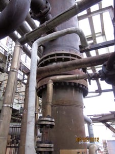 2303 sq.ft. Heat Exchanger, 195 psi shell, 75 psi tube, 374&deg;F shell, 482&deg;F tube