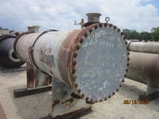 936 sq.ft., 75 psi shell, Struthers Wells, heat exchanger, 75 psi tube, 300°F shell, 300°F tube