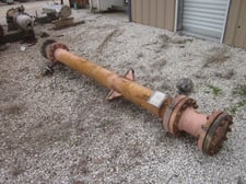 122 sq.ft., 150 psi shell, ITT, heat exchanger, 200 psi tube, 600&deg;F shell, 500&deg;F tube, 2011