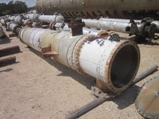 770 sq.ft., 75 psi shell, Heatran, heat exchanger, 75 psi tube, 325&deg;F shell, 325&deg;F tube