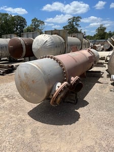 2300 sq.ft., 50FV psi shell, Mason, heat exchanger, 15FV psi tube, 200&deg;F shell, 200&deg;F tube, 2015