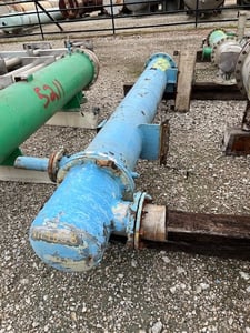 223 sq.ft., 150 psi shell, Doyle & Roth, heat exchanger, 150FV psi tube, 375°F shell, 450°F tube