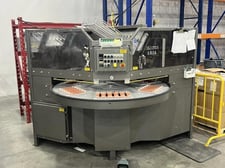 Alloyd #6SC-1216, 6 station rotary sealer, automatic card, blister & discharge, 2004