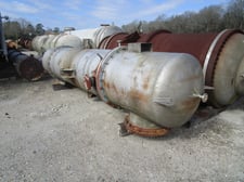 1916 sq.ft., 20 psi shell, 40 psi tube, Praj Industries, heat exchanger, 275°F shell, 194°F tube