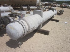 745 sq.ft., 150 psi shell, 150 psi tube, Sisterville Tank Works, heat exchanger, 320°F shell, 320°F tube