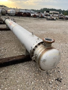 1089 sq.ft., 150FV psi shell, 150FV psi tube, Hoffman Process, heat exchanger, 450&deg;F shell, 150&deg;F tube, 2000