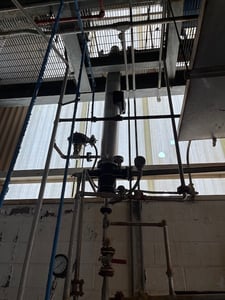 30 sq.ft., 150FV psi shell, 150FV psi tube, Hoffman Process, heat exchanger, 150/-20&deg;F shell, 150/-20&deg;F