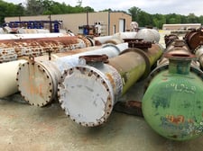 2000 sq.ft., 75 psi shell, 100 psi tube, Old Dominion, heat exchanger, 300&deg;F shell, 300&deg;F tube