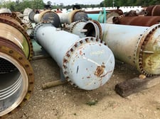 1300 sq.ft., 75 psi shell, 75 psi tube, Manning & Lewis, heat exchanger, 275&deg;F shell, 275&deg;F tube