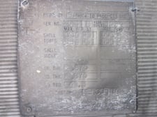 5276 sq.ft., 550 psi shell, 550 psi tube, Fabricated Products, heat exchanger, 550&deg;F shell, 550&deg;F tube, 1982