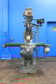Bridgeport #Series-I, vertical mill, 9" x48" tbl., 2 HP, 36" X, 12" Y, 16" Z, 60-4200 RPM, R-8, Sony 2-Axis