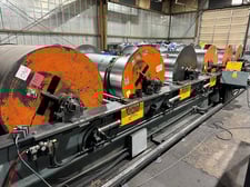 Engel #M-4616DH, rollformer line, 6 coil cradles, 1997