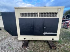 125 KW Kohler #125RZG, standby Natural gas generator, sound attenuated enclosure, 2007, $27.5k