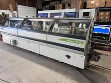 Biesse #Roxyl-5.5, pre-mill & corner rounding edgebander, .87" capacity, 33-65 FPM, 2014