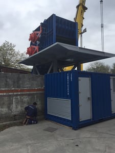 ZB #PSZB-8360, pre-shredder, 45-65 U.S. TPH, 60" rotor diameter, 83" internal width