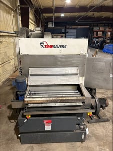 Timesavers #Lynx-37MWT-DBB-60, wide belt wet sander deburring machine, 37" x60", 15-45 FPM