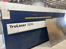 Trumpf #TruLaser-3030, fiber laser, 3000 watt, 3000 x 1500 x 115mm working range, 2014