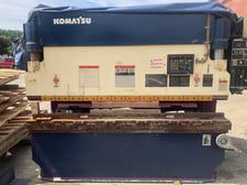 55 Ton, Komatsu #PHS50x255, hydrualic press brake, 8.2' OA, 87-3/8" between housing, 6" stroke, 1996