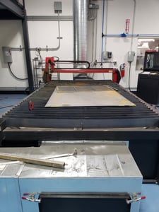 Dynatorch #XLS, plasma table, 4' x 8' working envelope, Hypertherm Powermax 85, 2020