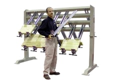 Quick #CLampRack8', Clamp Carrier(manual), 2 sided config, (36) Clamps, 40" opening, 2026, new