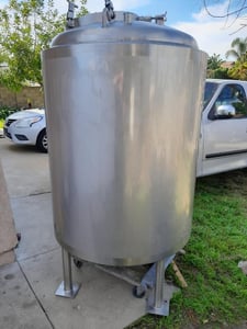 200 gallon Walker, Stainless Steel tank